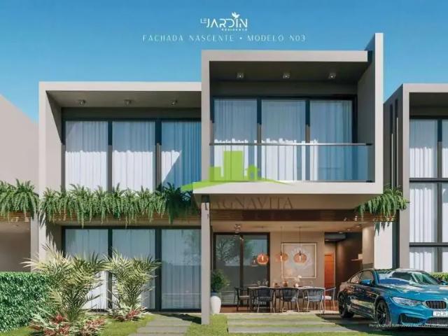 Casa / Sobrado em Condomínio para Venda em Lauro de Freitas/BA Vilas do Atlantico 4 Quartos