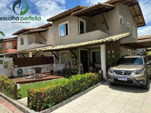 Casa / Sobrado em Condomínio para Venda em Lauro de Freitas/BA Pitangueiras 4 Quartos