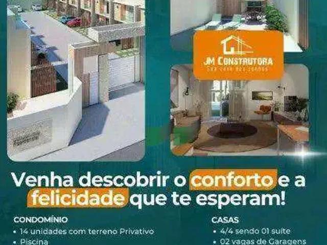 Casa / Sobrado em Condomínio para Venda em Lauro de Freitas/BA Recreio Ipitanga 4 Quartos