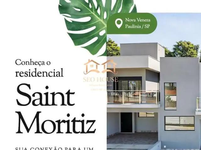 Casa / Sobrado em Condomínio para Venda em Paulínia/SP Nova Veneza 3 Quartos