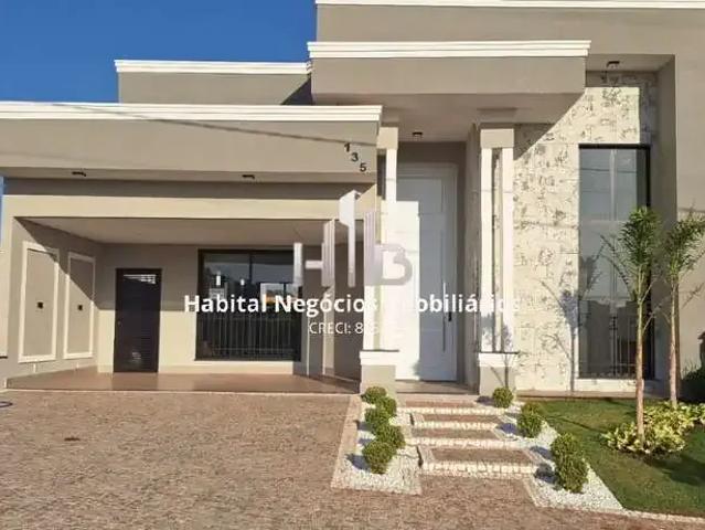 Casa / Sobrado em Condomínio para Venda em Paulínia/SP Parque Brasil 500 3 Quartos