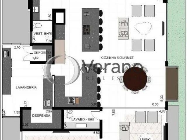 Casa / Sobrado em Condomínio para Venda em Paulínia/SP Parque Brasil 500 4 Quartos