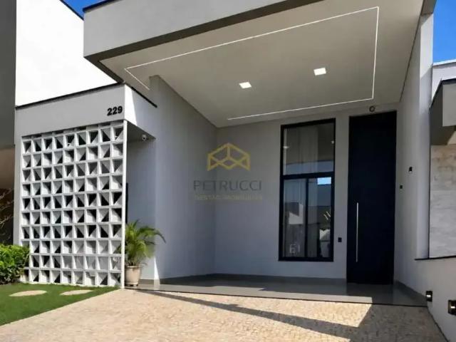 Casa / Sobrado em Condomínio para Venda em Paulínia/SP Vila Monte Alegre 3 Quartos