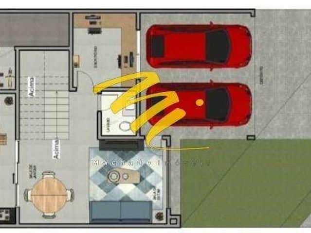 Casa / Sobrado em Condomínio para Venda em Paulínia/SP Vila Monte Alegre 3 Quartos