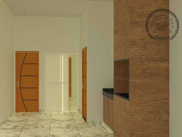 Casa / Sobrado em Condomínio para Venda em Praia Grande/SP Aviação 3 Quartos