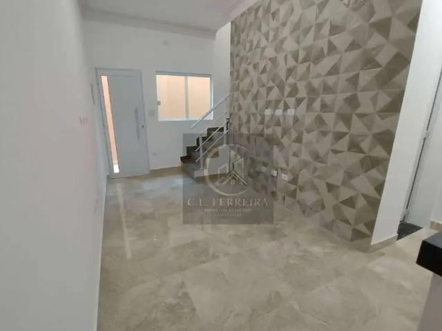 Casa / Sobrado em Condomínio para Venda em Praia Grande/SP Guilhermina 2 Quartos