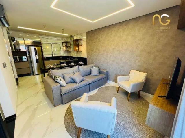 Casa / Sobrado em Condomínio para Venda em Praia Grande/SP Guilhermina 2 Quartos
