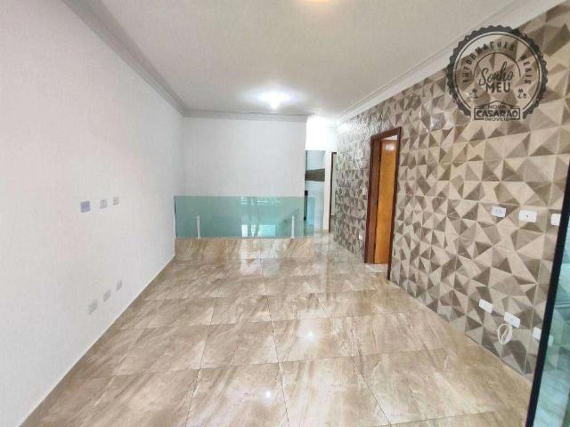 Casa / Sobrado em Condomínio para Venda em Praia Grande/SP Guilhermina 3 Quartos