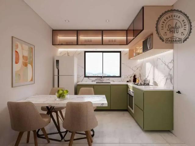 Casa / Sobrado em Condomínio para Venda em Praia Grande/SP Tupi 2 Quartos