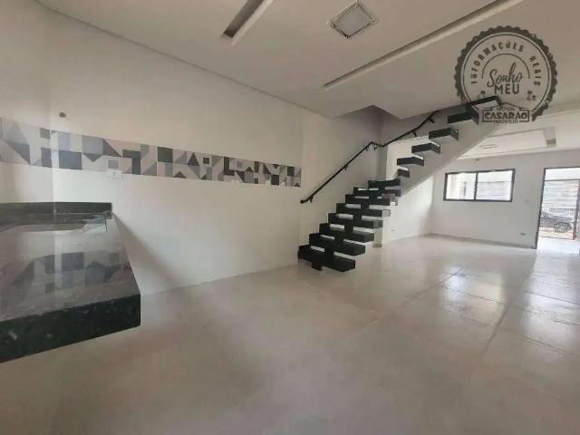 Casa / Sobrado em Condomínio para Venda em Praia Grande/SP Vila Caiçara 3 Quartos