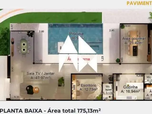 Casa / Sobrado em Condomínio para Venda em Resende/RJ Parque Ipiranga 4 Quartos