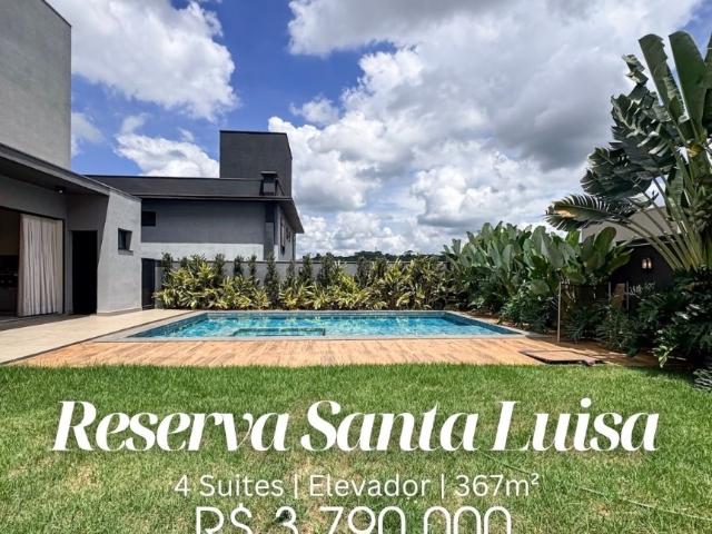 Casa / Sobrado em Condomínio para Venda em Ribeirão Preto/SP Recreio Anhangüera 4 Quartos