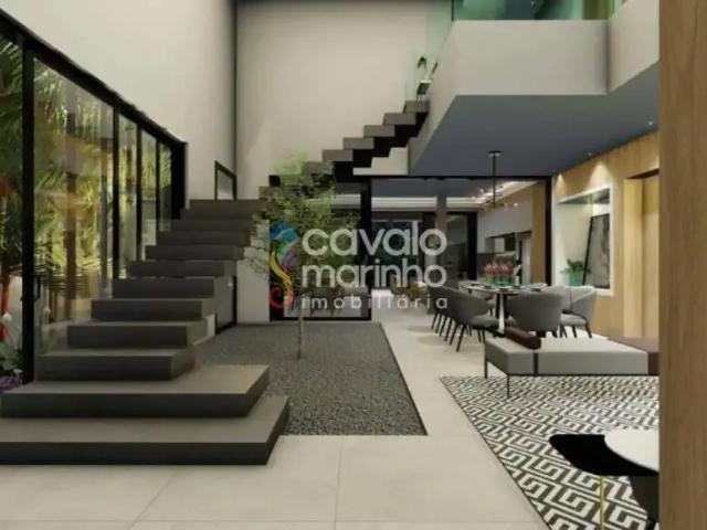 Casa / Sobrado em Condomínio para Venda em Ribeirão Preto/SP Residencial e Empresarial Alphaville 4 Quartos