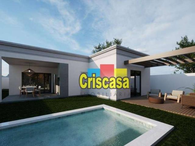 Casa / Sobrado em Condomínio para Venda em Rio das Ostras/RJ Alphaville 3 Quartos