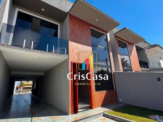 Casa / Sobrado em Condomínio para Venda em Rio das Ostras/RJ Bosque Beira Rio 3 Quartos