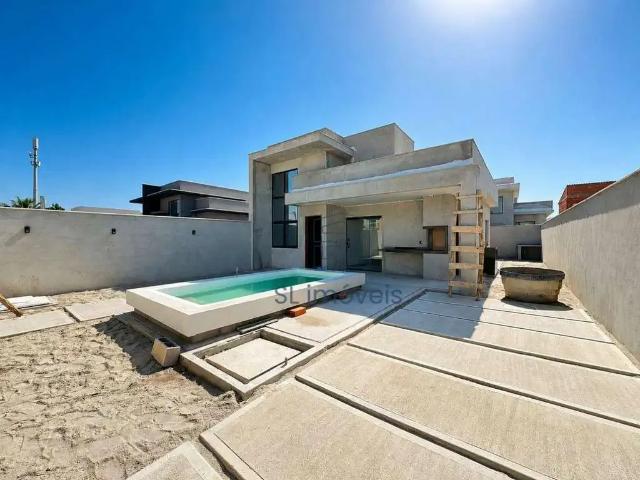 Casa / Sobrado em Condomínio para Venda em Rio das Ostras/RJ Enseada das Gaivotas 3 Quartos