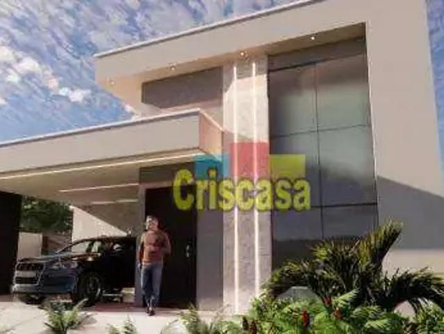 Casa / Sobrado em Condomínio para Venda em Rio das Ostras/RJ Extensão do Bosque 3 Quartos
