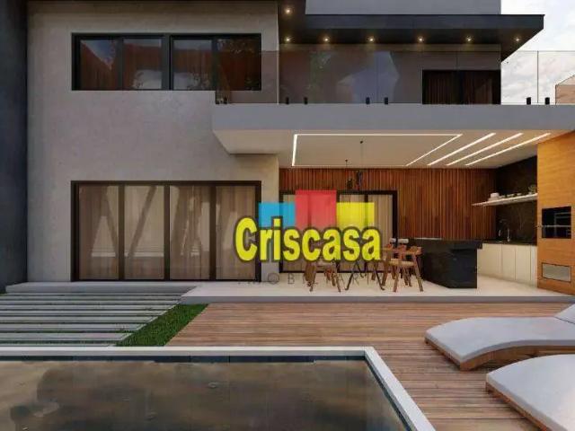 Casa / Sobrado em Condomínio para Venda em Rio das Ostras/RJ Viverde I 5 Quartos