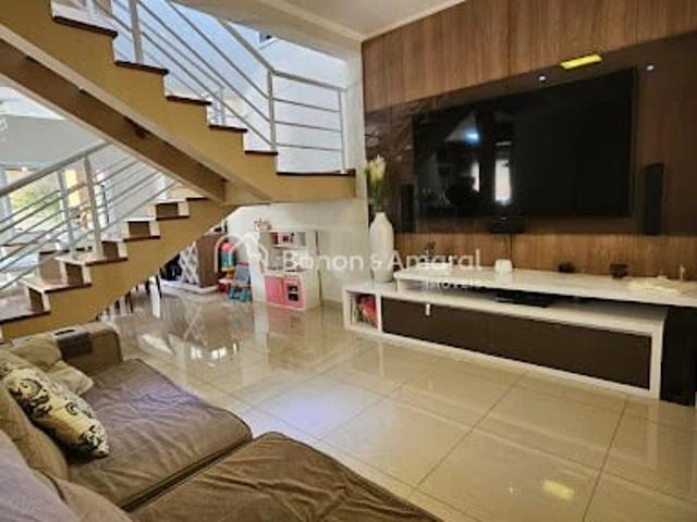 Casa / Sobrado em Condomínio para Venda em Sumaré/SP Residencial Real Parque Sumaré 3 Quartos