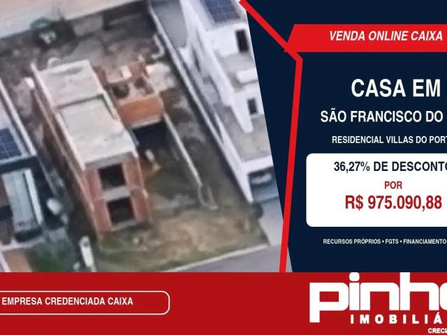 Casa / Sobrado em Condomínio para Venda em São Francisco do Sul/SC Iperoba 4 Quartos