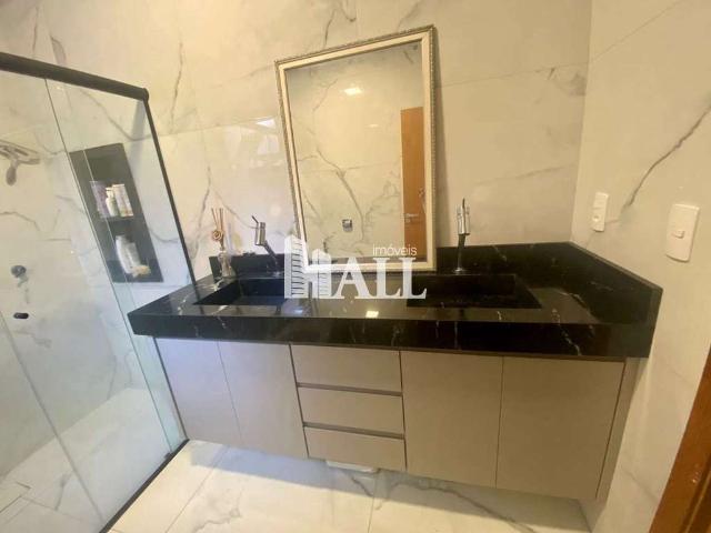 Casa / Sobrado em Condomínio para Venda em São José do Rio Preto/SP Residencial Figueira II 3 Quartos