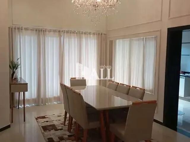 Casa / Sobrado em Condomínio para Venda em São José do Rio Preto/SP Residencial Gaivota I 3 Quartos