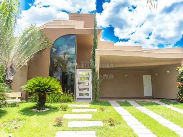 Casa / Sobrado em Condomínio para Venda em São José do Rio Preto/SP Residencial Gaivota I 3 Quartos