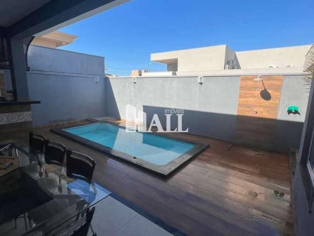 Casa / Sobrado em Condomínio para Venda em São José do Rio Preto/SP Residencial Gaivota II 3 Quartos