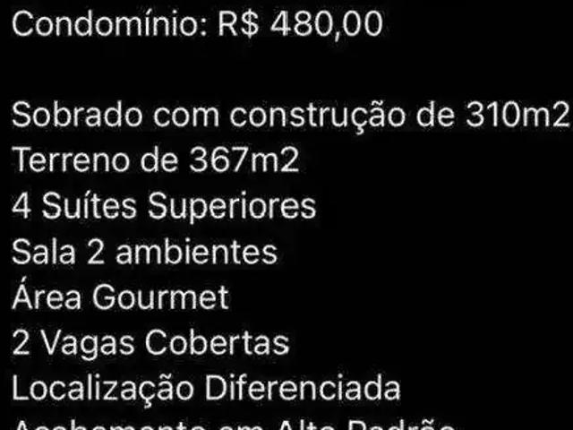 Casa / Sobrado em Condomínio para Venda em São José dos Campos/SP Urbanova 4 Quartos