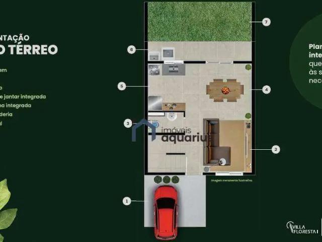Casa / Sobrado em Condomínio para Venda em São José dos Campos/SP Residencial São Francisco 3 Quartos