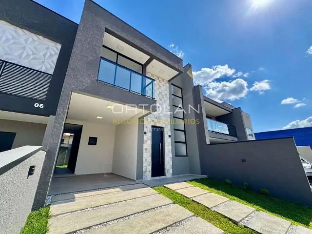 Casa / Sobrado em Condomínio para Venda em São José dos Pinhais/PR Costeira 3 Quartos