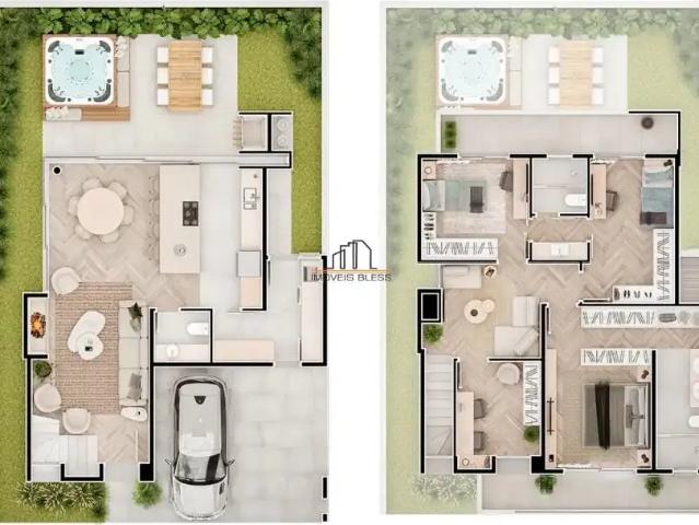Casa / Sobrado em Condomínio para Venda em São Leopoldo/RS Jardim América 4 Quartos