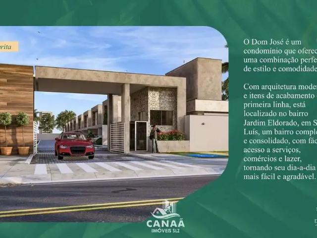 Casa / Sobrado em Condomínio para Venda em São Luís/MA Jardim Eldorado 4 Quartos