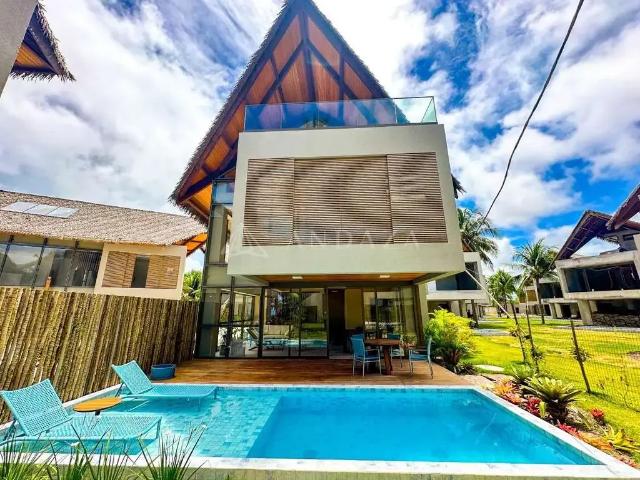 Casa / Sobrado em Condomínio para Venda em São Miguel dos Milagres/AL Praia do toque 4 Quartos