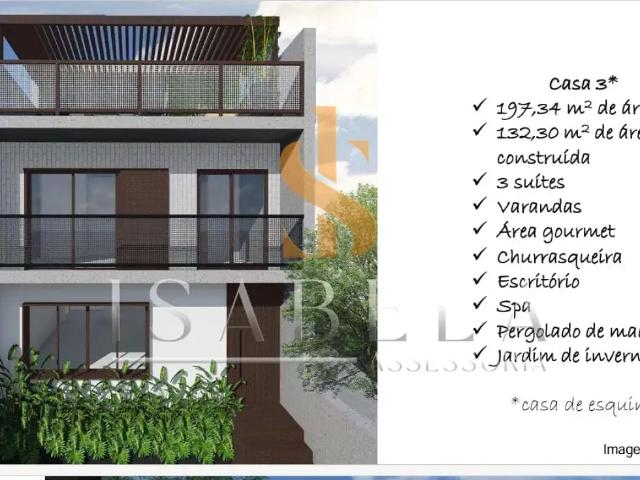 Casa / Sobrado em Condomínio para Venda em São Paulo/SP Vila Firmiano Pinto 3 Quartos