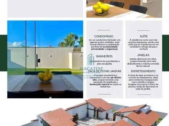 Casa / Sobrado em Condomínio para Venda em Santa Cruz Cabrália/BA Coroa Vermelha 3 Quartos