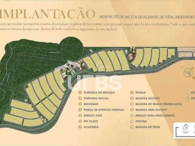 Casa / Sobrado em Condomínio para Venda em Senador Canedo/GO Jardins Berlim 3 Quartos