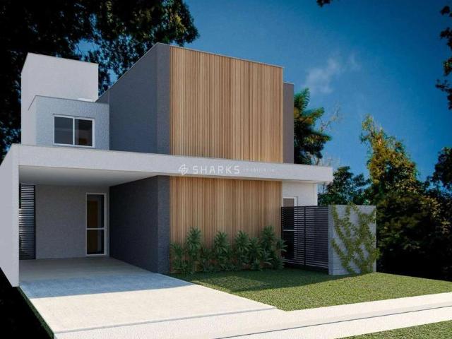 Casa / Sobrado em Condomínio para Venda em Senador Canedo/GO Jardins Berlim 4 Quartos