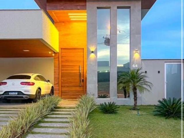 Casa / Sobrado em Condomínio para Venda em Senador Canedo/GO Jardins Nápoles 3 Quartos