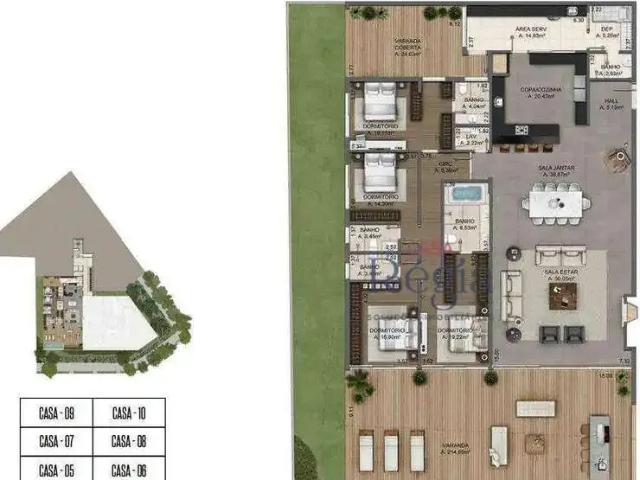 Casa / Sobrado em Condomínio para Venda em Torres/RS Prainha 4 Quartos