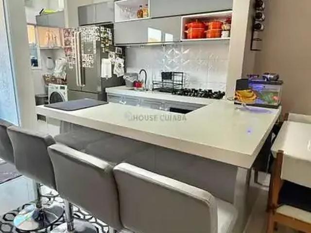 Casa / Sobrado em Condomínio para Venda em Várzea Grande/MT Jardim Novo Mundo 3 Quartos