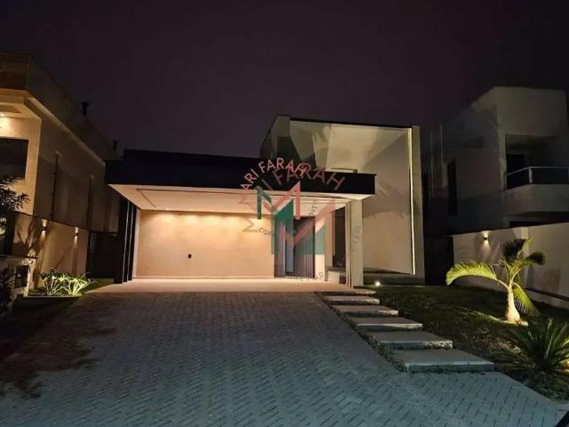 Casa / Sobrado em Condomínio para Venda em Votorantim/SP Alphaville Nova Esplanada 3 Quartos