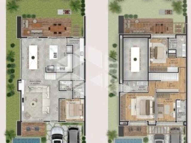 Casa / Sobrado em Condomínio para Venda em Xangri Lá/RS Atlântida 4 Quartos