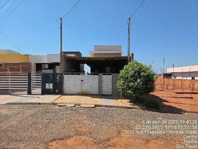 Casa / Sobrado para Venda em Taciba/SP Jardim Patrícia 2 Quartos
