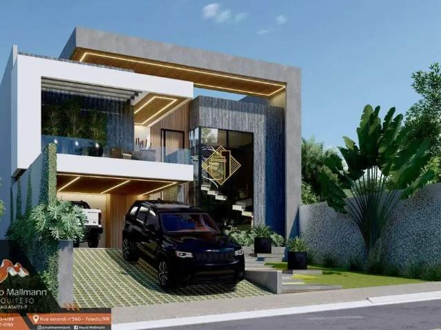 Casa / Sobrado para Venda em Toledo/PR Jardim Pancera 3 Quartos