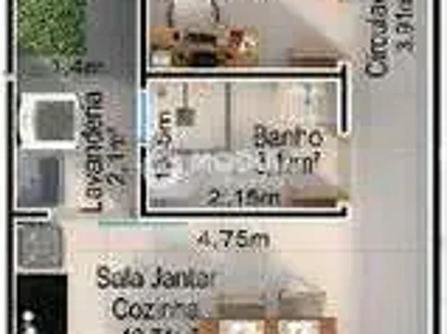 Casa / Sobrado para Venda em Uberlândia/MG Novo Mundo 3 Quartos