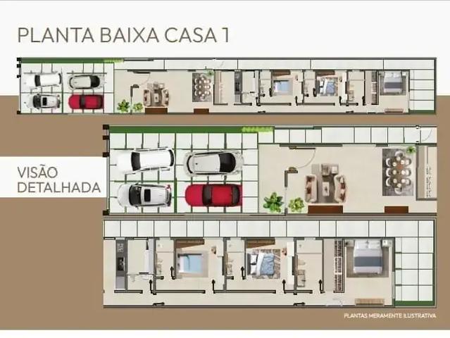 Casa / Sobrado para Venda em Vitória da Conquista/BA Boa Vista 3 Quartos