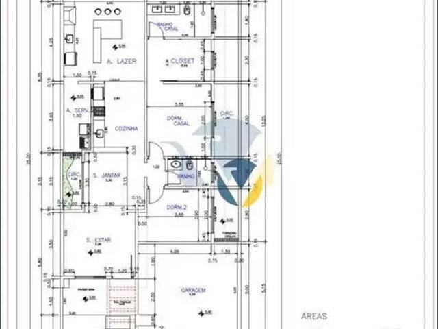 Casa / Sobrado para Venda em Assis/SP Residencial Park Bambu 3 Quartos