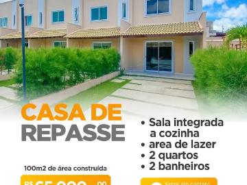 Casa / Sobrado para Venda em Aquiraz/CE Loteamento Sol Nascente 2 Quartos
