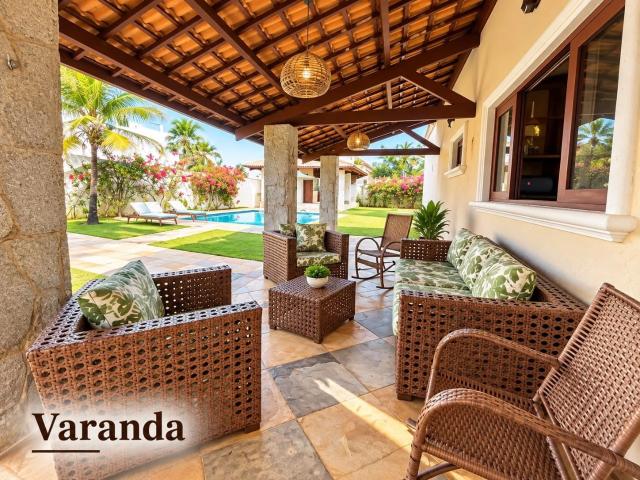 Casa / Sobrado para Venda em Aquiraz/CE Porto das Dunas 5 Quartos